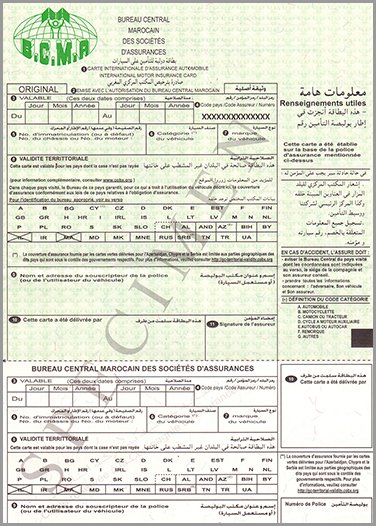 Les exigences d’assurance pour l’immatriculation d’un véhicule au Maroc